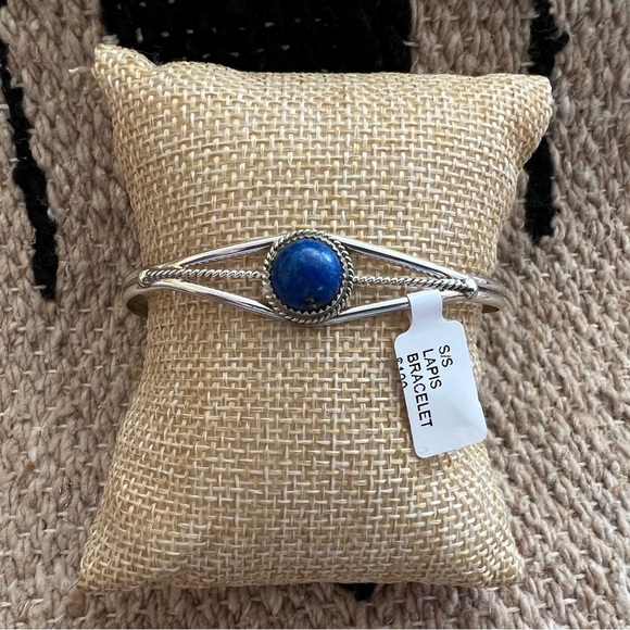 ❤️ Signed Esther White Native Made Adjustable Stackable Cuff Bracelet 9.6 Gms - Picture 3 of 14